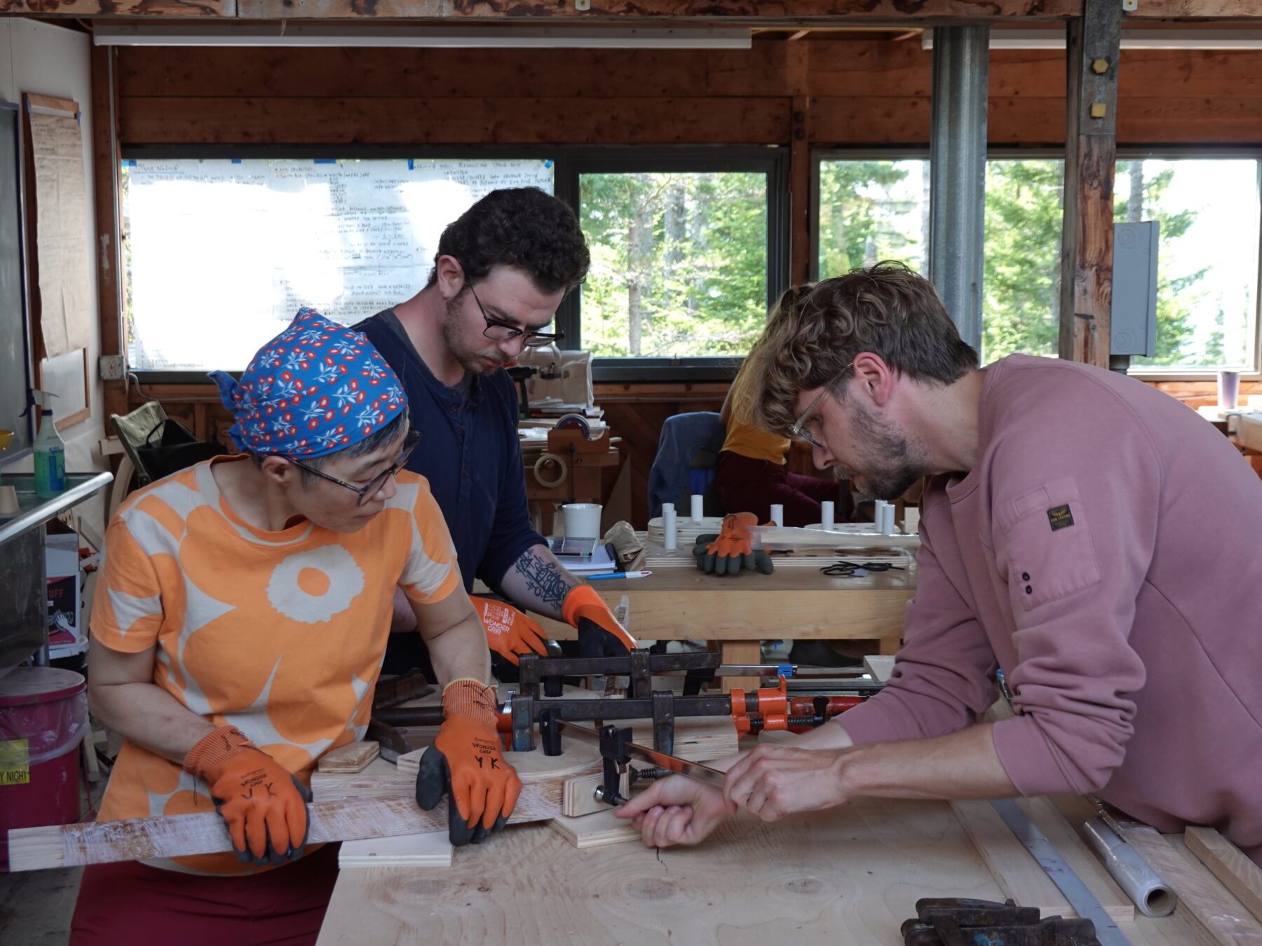 Jón Helgi Hólmgeirsson á námskeiði við Haystack Mountain School of Craft sumarið 2026